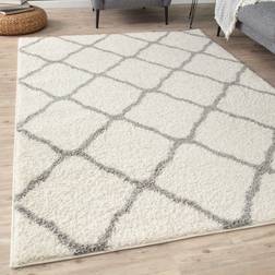 THE RUGS Myshaggy Collection Moroccan Ivory White, Beige