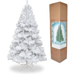 Shatchi Alaskan Pine Snow White Artificial Christmas Tree