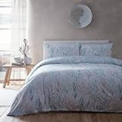Drift Cora Duvet Cover Black, Blue, Natural (230x)