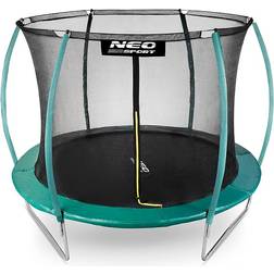 NeoSport Garden Trampoline 244cm + safety Net + Ladder