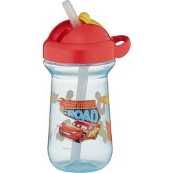 The First Years Disney Pixar Cars Flip Top Straw Cup