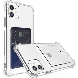 24hshop Cover with Card Pocket for iPhone 11