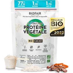 Biofair Nutrition Protéine Végétale Bio Riz Brun Cacao