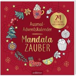 arsedition Mandala-Zauber Ausmal-Advent Calender