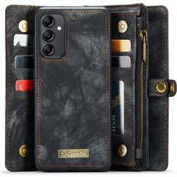 CaseMe För Samsung Galaxy A54 5G Retro plånboksfodral Svart