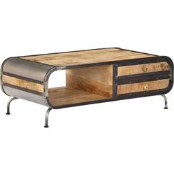 vidaXL 100x50x35cm Brown Coffee Table 50x100cm