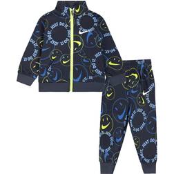 Nike Baby Smiley Swoosh Printed Tricot Set - Midnight Navy (66J857-U90)