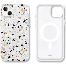 SONIX Case for iPhone 15 Plus/iPhone 14 Plus Compatible with MagSafe 10ft Drop Tested Marble Terrazzo Confetti
