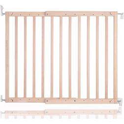 Safetots Natural Wood Top of Stairs Baby Gate