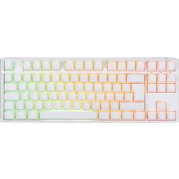 Ducky DKON2187ST ONE 3 TKL Pure White RGB Cherry MX Blue (Nordic)