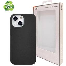 Saii Eco Line iPhone 13 Mini Biologisk Nedbrydeligt Cover Sort