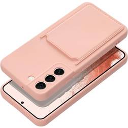 A-One Brand Galaxy A25 Korthållare Mobilskal Rosa
