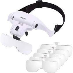 NZQXJXZ Headband Magnifier Glasses