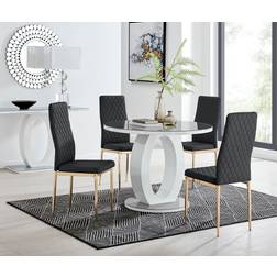 Canora Grey Scottsmoor Halo Round Dining Set