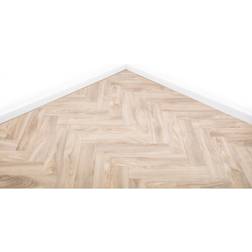 Grandismo 2m, 3m Sunbeam Herringbone Vinyl Lino Roll Flooring