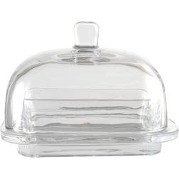 Dunelm Butter Dish Clear Butter Dish