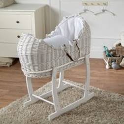 For Your Little One Deluxe Pod Baby Moses Basket With Stand