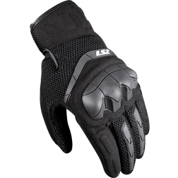 LS2 Kubra Motorrad Handschuhe - Schwarz
