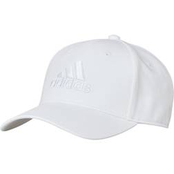 adidas Big Tonal Logo Baseball Kappe - Weiß