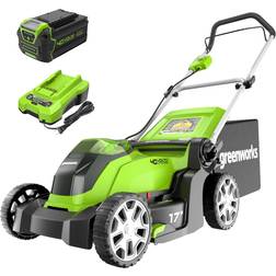 Greenworks Tools MO40B411 (1x4.0Ah) Battery Powered Mower