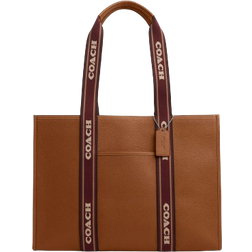 Coach Large Smith Tote - Silver/Penny Multi