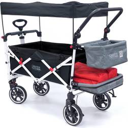 Creative Outdoor Distributor Push Pull Collapsible Stroller with Canopy Folding Cart