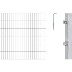 Alberts Double Rod Fence Complete Set 1000x120cm