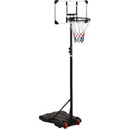vidaXL Basketball Stand Transparent 216-250cm