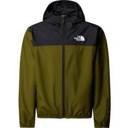 The North Face Junior Never Stop Hooded Windwall - Forest Olive (NF0A86TQ-PIB1)