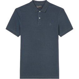 Marc O'Polo Piqué Shaped Polo Shirt - Total Eclipse