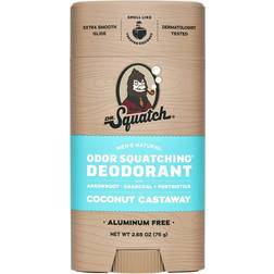 Dr. Squatch SQUATCH Men's Natural Deodorant Coconut Castaway 2.65oz