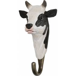 Wildlife Garden Cow White/Black Tøjkrog 6.2cm
