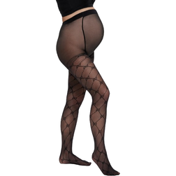 Mamalicious Maternity Tights 2-pack Black (20016316)