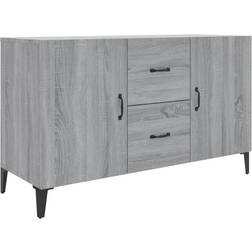 vidaXL Engineered Wood Grey Sonoma Buffet 100x60cm