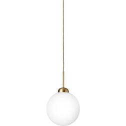 Nuura Apiales 1 Brass/Opal Pendant Lamp 20cm