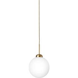 Nuura Apiales 1 Brass/Opal Pendant Lamp ∅ 20cm