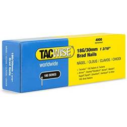 Tacwise 1711 Brad Typ 18G 30 mm Galvaniserade Silverspikar 4000 st