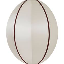 Oi Soi Oi Indochina Classic Offwhite/Burgundy Lampskärm ∅ 35cm