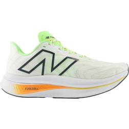 New Balance FuelCell SuperComp Trainer v2 M - White/Bleached Lime Glo/Hot Mango