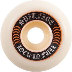 Spitfire Formula Four Lock-In Full Skateboard Wheels natural 99d 54mm