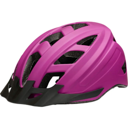 CSI Bicycle Helmet with Light - Matt Purple