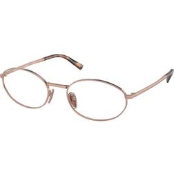 Prada PR A57V ZVF1O1 53 Briller Kvinder Guld 53mm