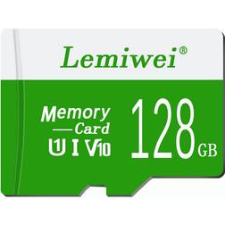 Lemiwei MicroSDXC Class 10 UHS-I U1 V10 128GB +Adapter