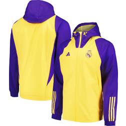 adidas Real Madrid Tiro 23 All Weather Jacket Yellow