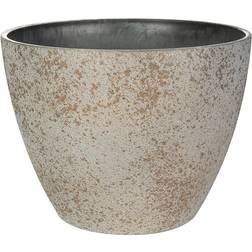 Edelweiss Nova Blomkruka 43x33 cm Concrete Gold