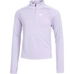 Nike Big Kid's Dri-Fit 1/2 Zip Top - Lilac