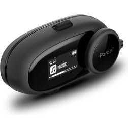 Sena Parani M10 Motorrad Bluetooth Headset Kommunikationssystem Variante mit Bügelmikrofon Black