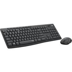 Logitech MK295 Silent Wireless Combo-Standard Black-Mou
