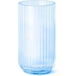 Lyngby Glass Light Blue Vase 20cm