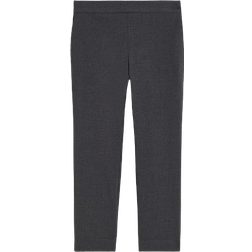 H&M Girl's Slim Fit School Trousers - Dark Grey
